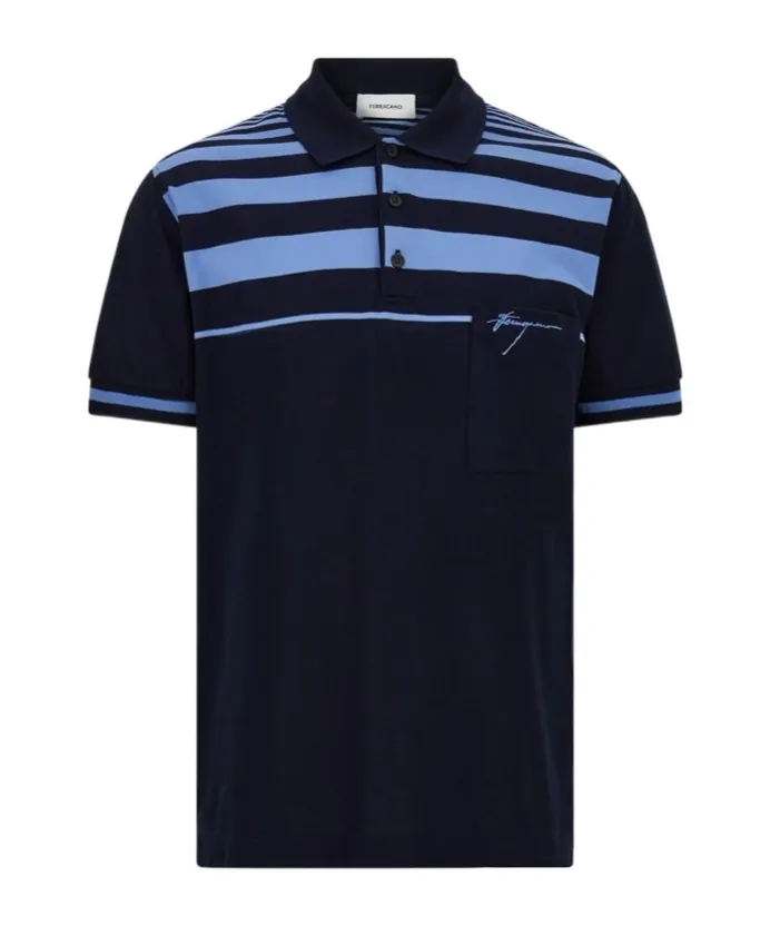 Striped Polo Shirt