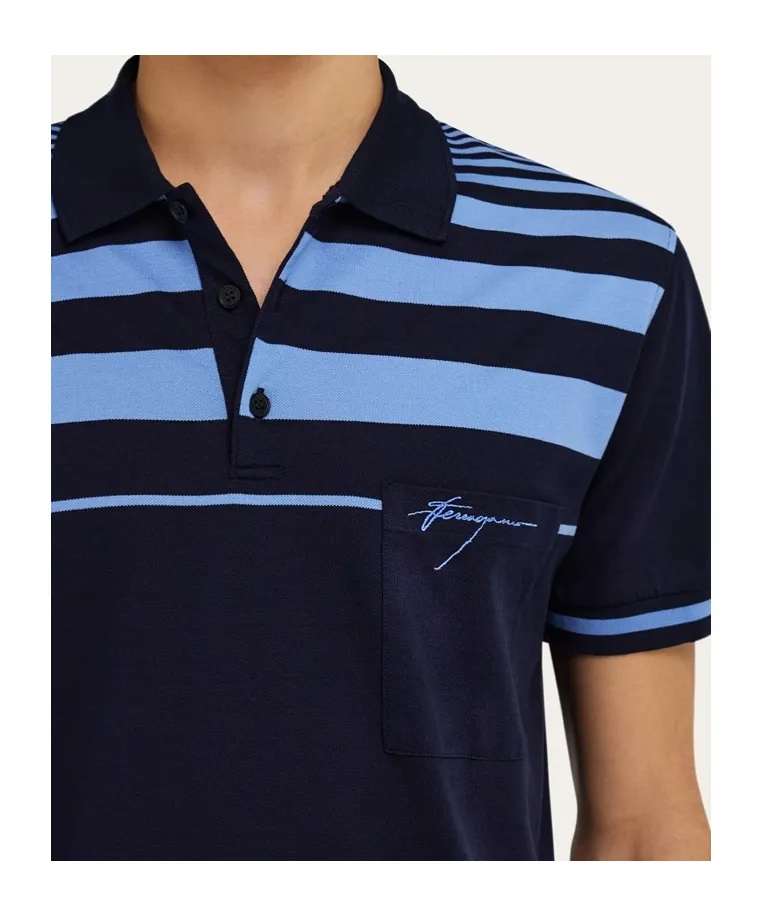 Striped Polo Shirt