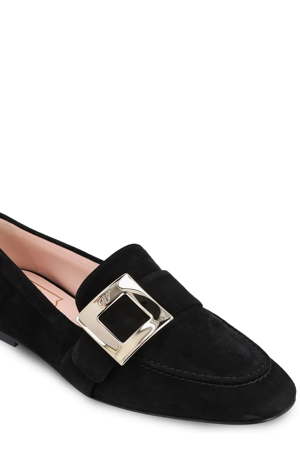 Roger Vivier Logo-Engraved Flat Shoes