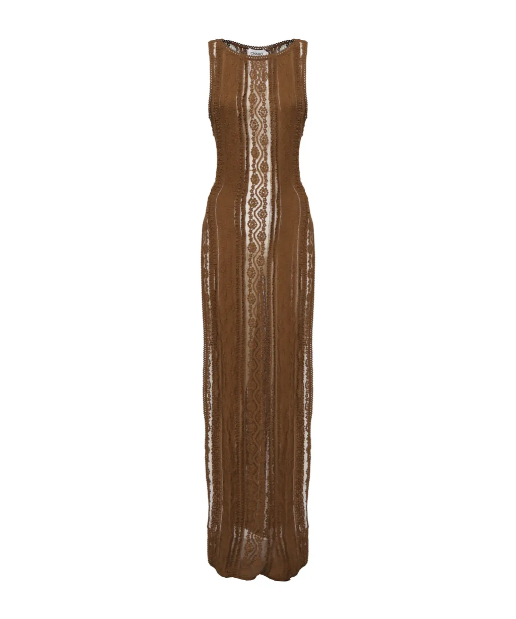 Charo Ruiz Lace Off-Shoulder Dress
