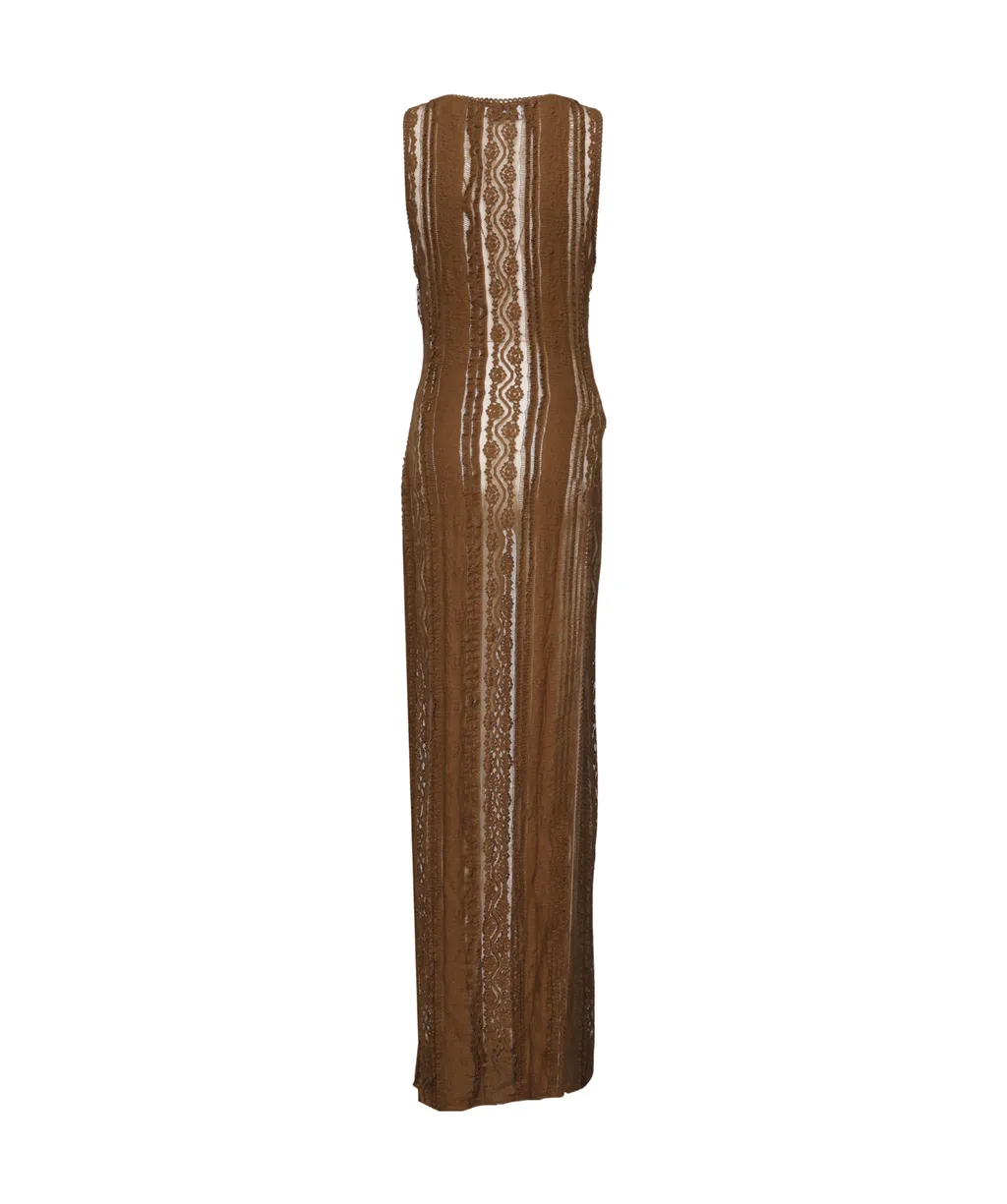 Charo Ruiz Lace Off-Shoulder Dress