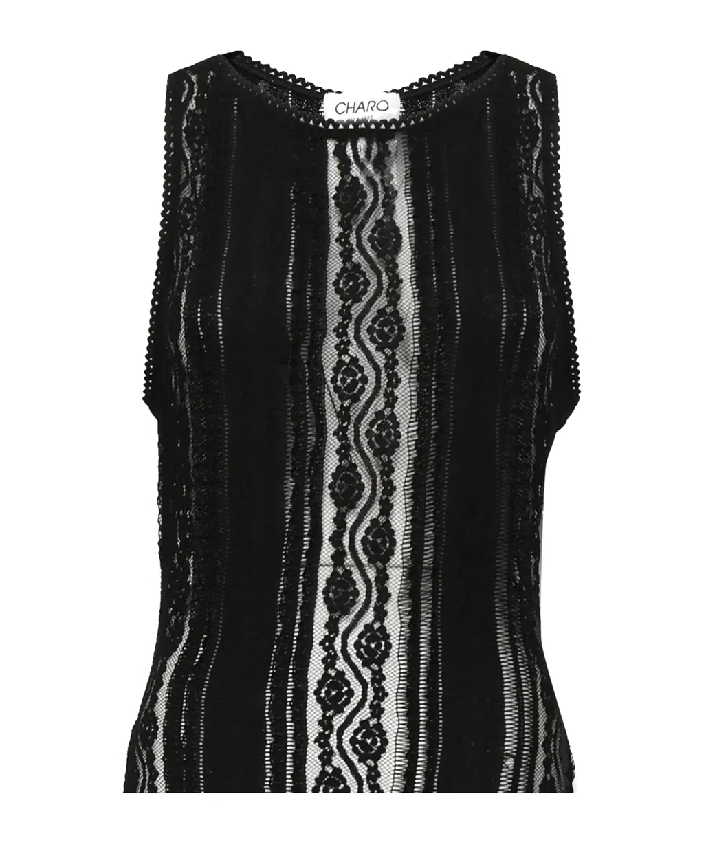 Charo Ruiz Lace Off-Shoulder Dress