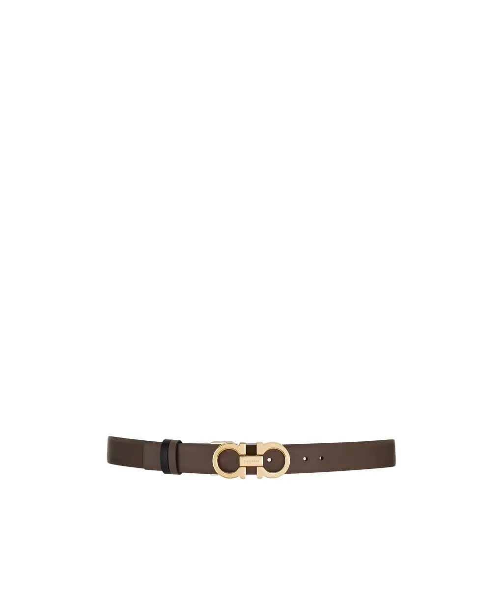 Reversible And Adjustable Gancini Belt