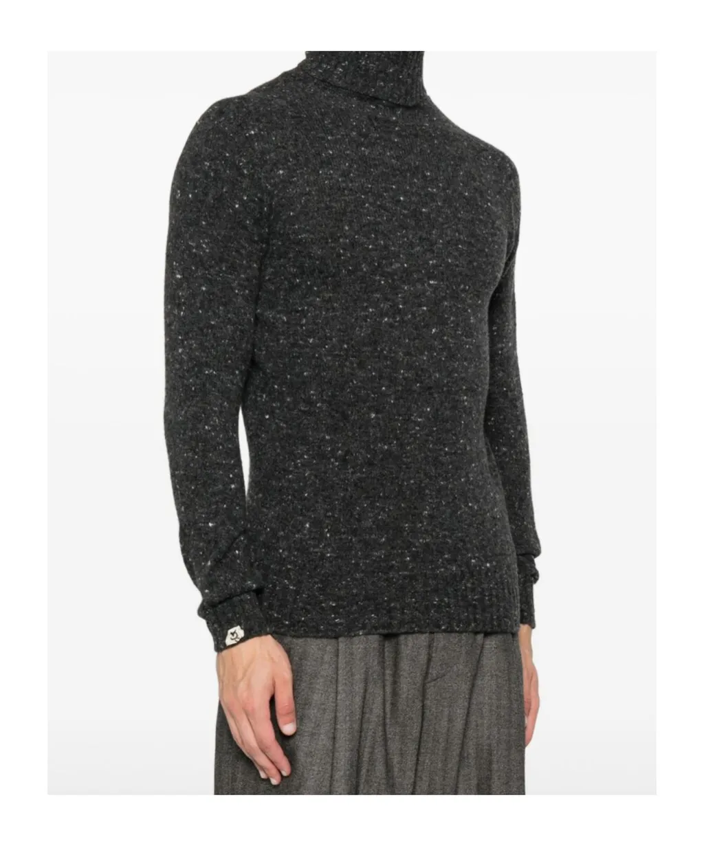 Drumohr Speckled Turtleneck Knitwear