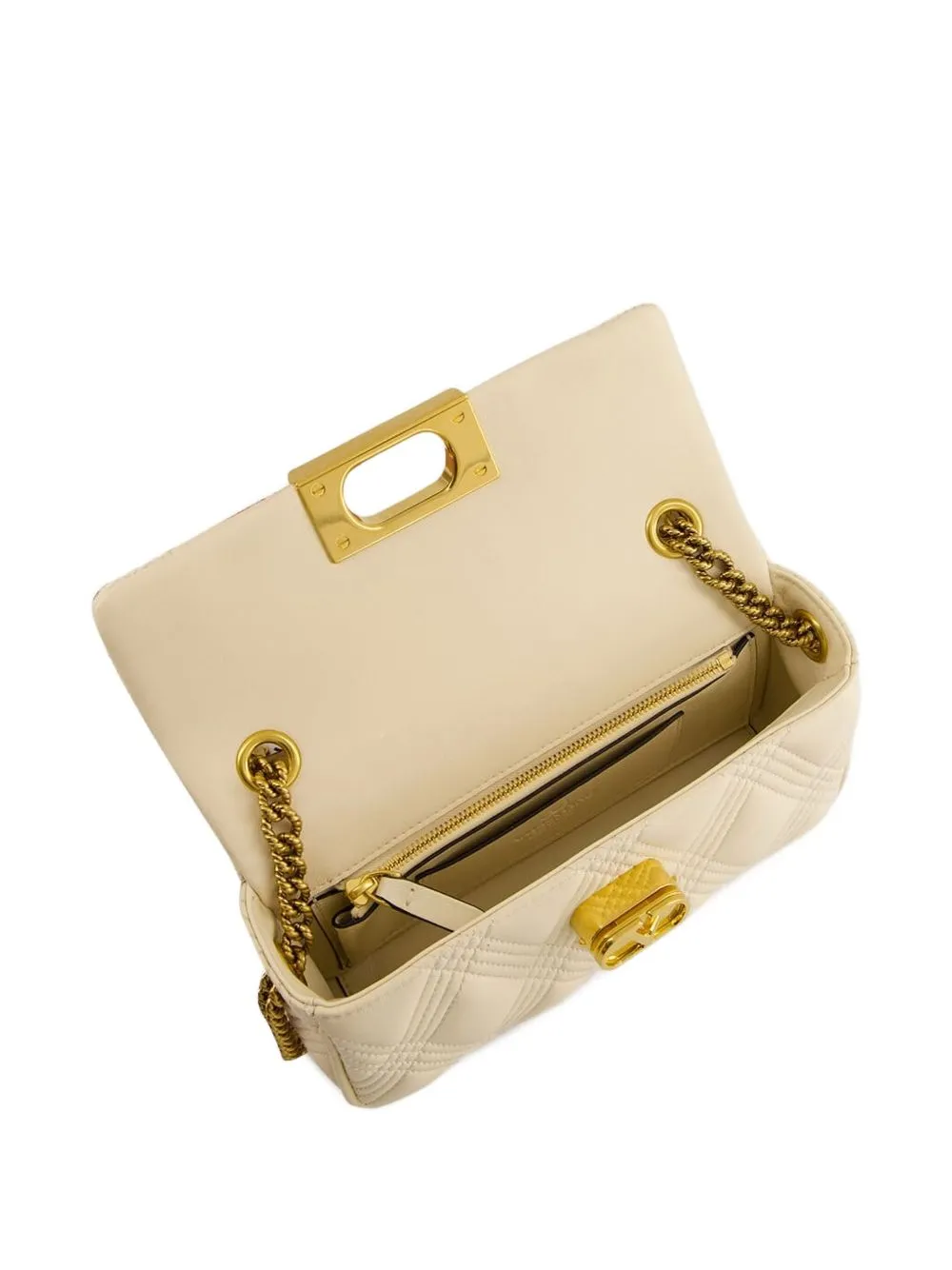 Quiltie 67 Leather Shoulder Bag