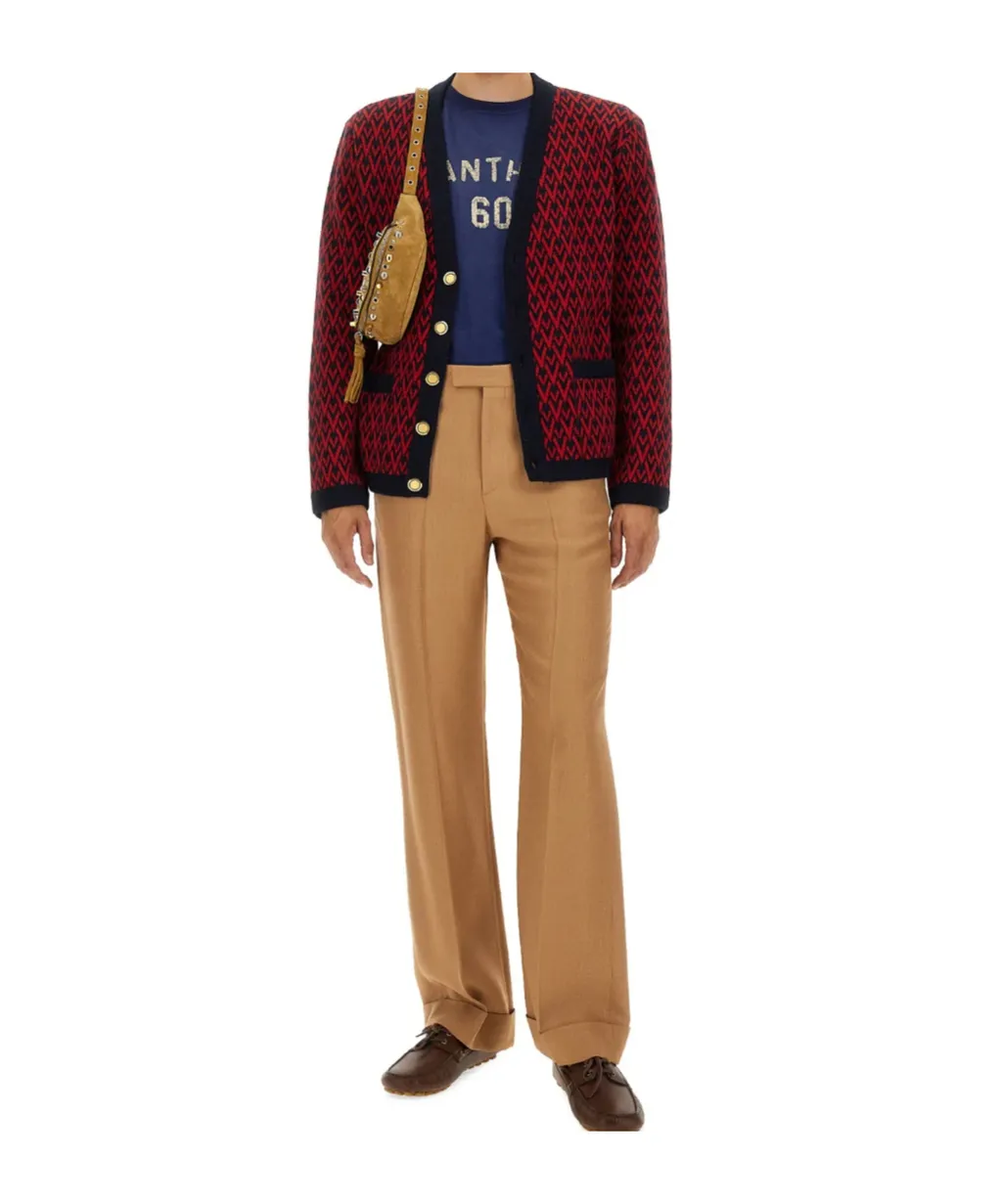 Valentino Straight-Leg Trousers
