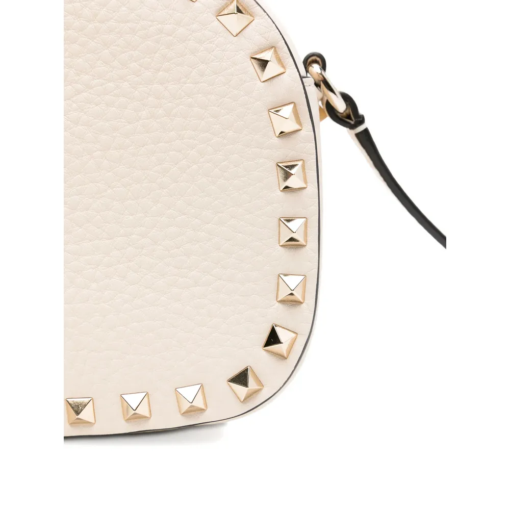 Valentino Garavani Rockstud Zip-Up Shoulder Bag