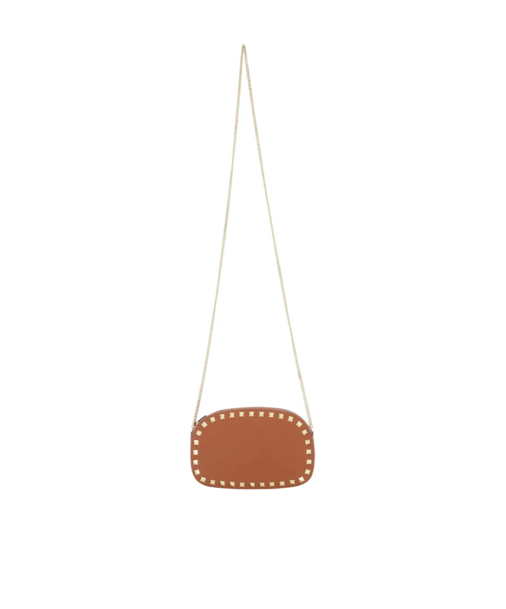 Mini Rockstud Chain Cross Body Bag
