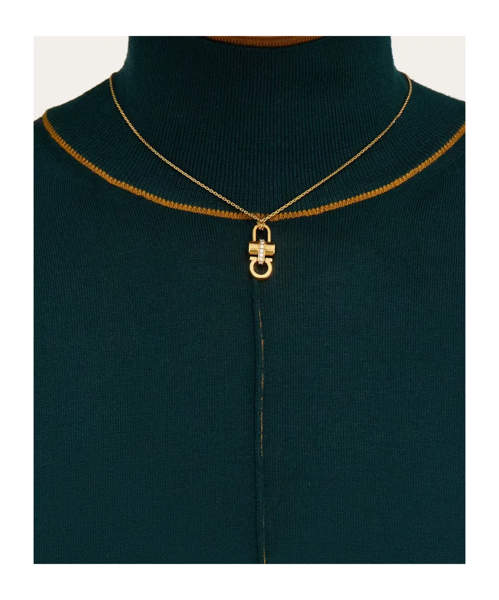 Lock Pendant Necklace