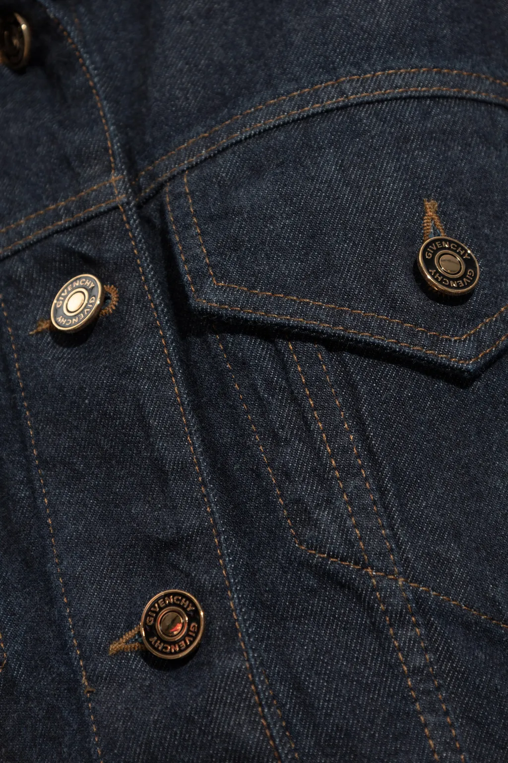 Givenchy Chest Pocket Denim Jacket