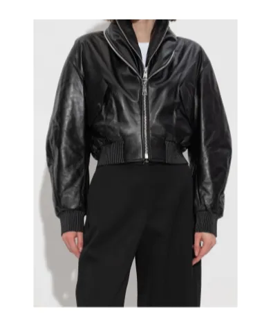 Givenchy Shawl Collar Zip-Up Bomber Jacket
