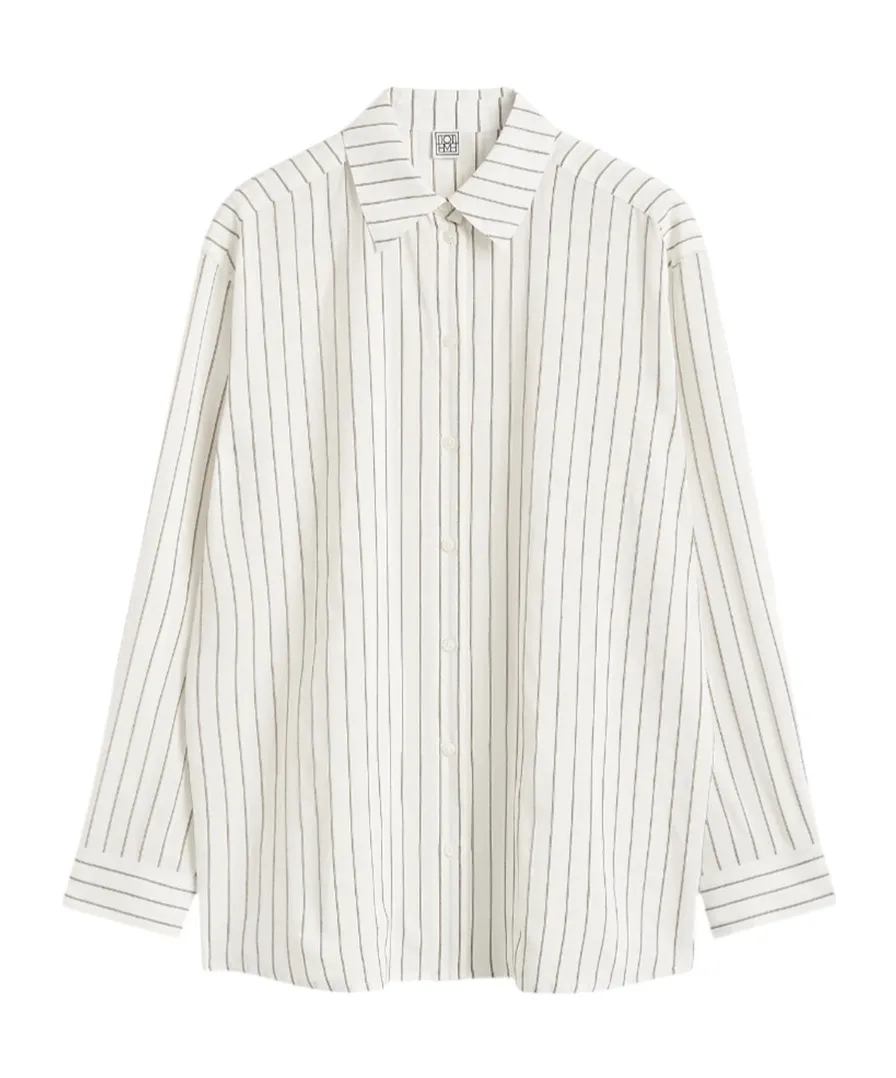 TotÊMe Striped Long-Sleeved Shirt