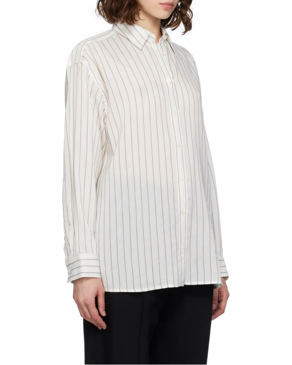TotÊMe Striped Long-Sleeved Shirt