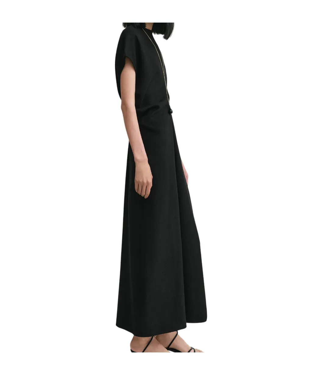 Slouch-Waist Maxi Dress