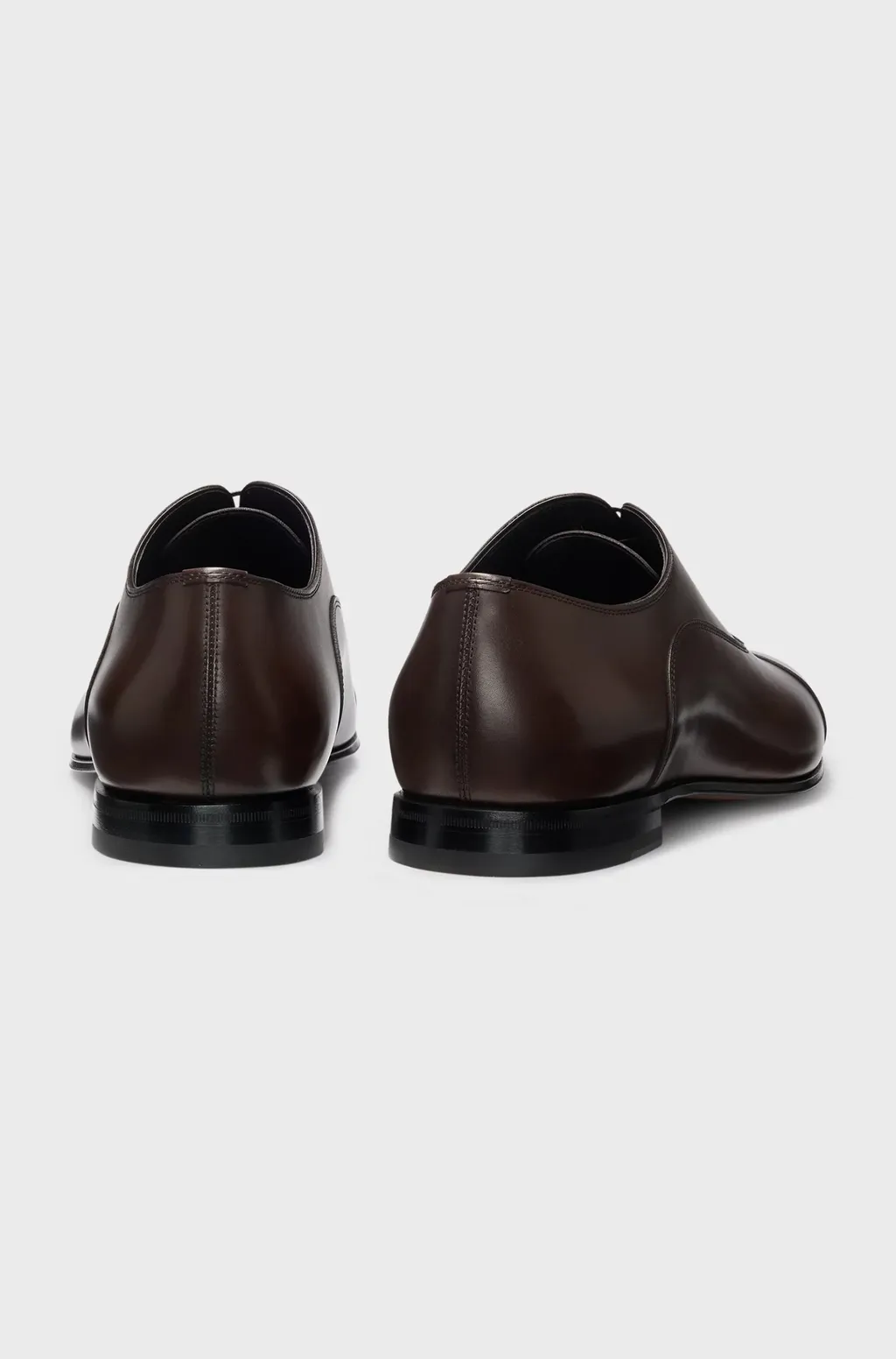 Leather Lace-Up Oxford Shoes