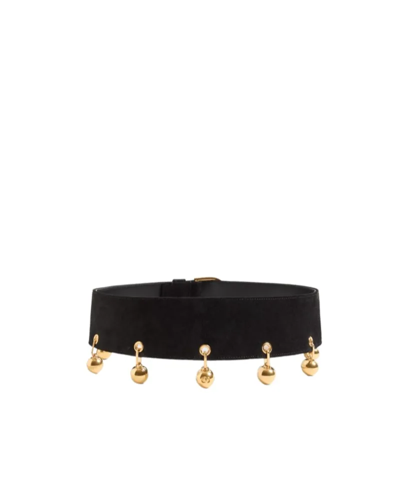 Vlogo Suede Belt