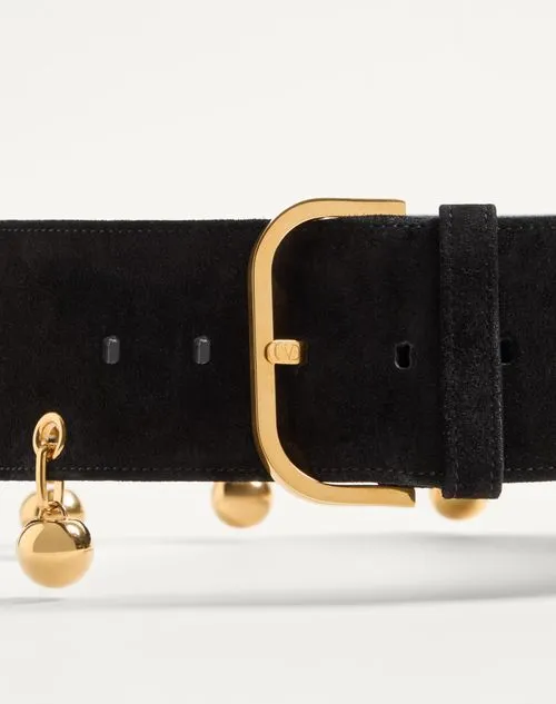 Vlogo Suede Belt