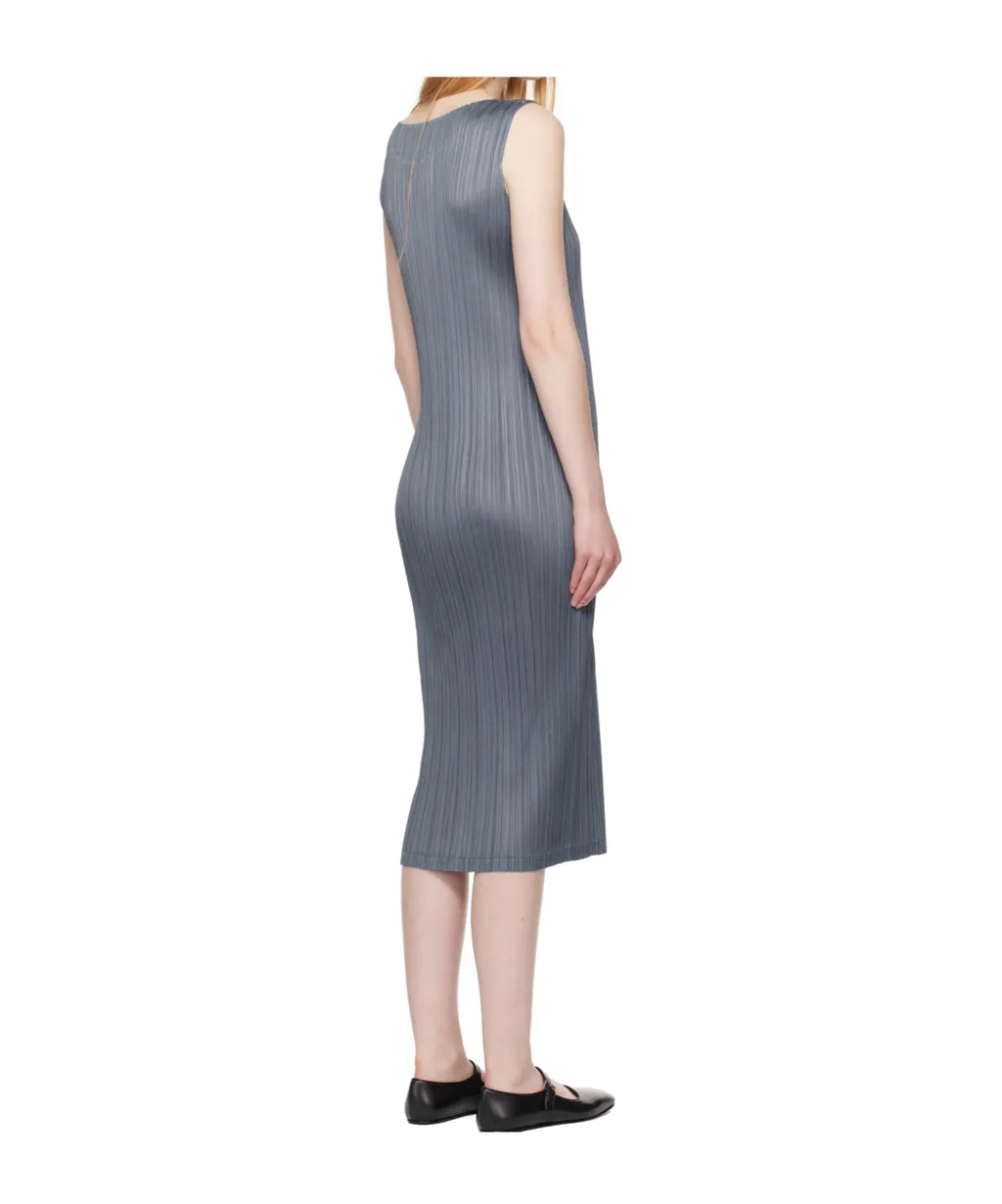 Pleated Midi Dress