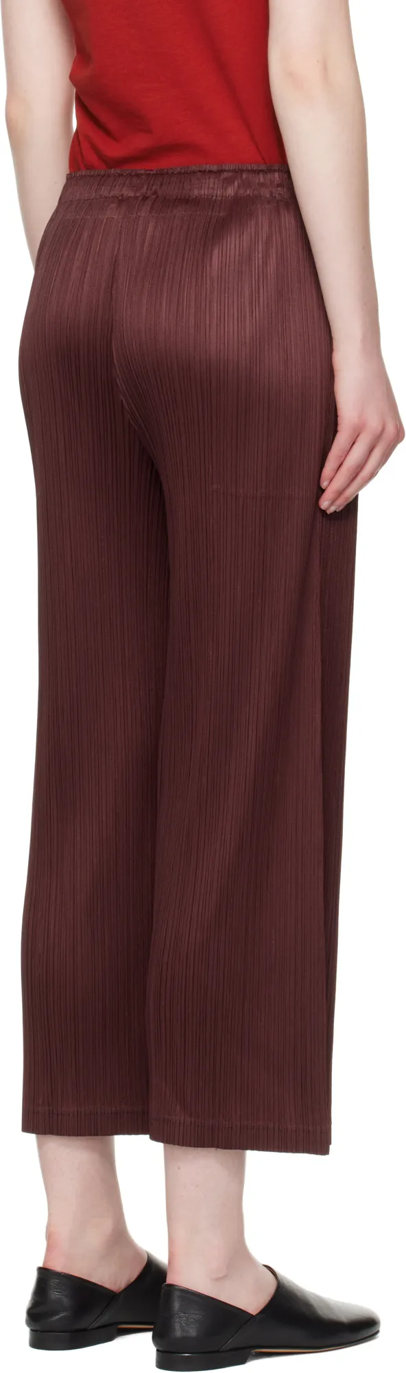 Elastic Waist Casual Pants