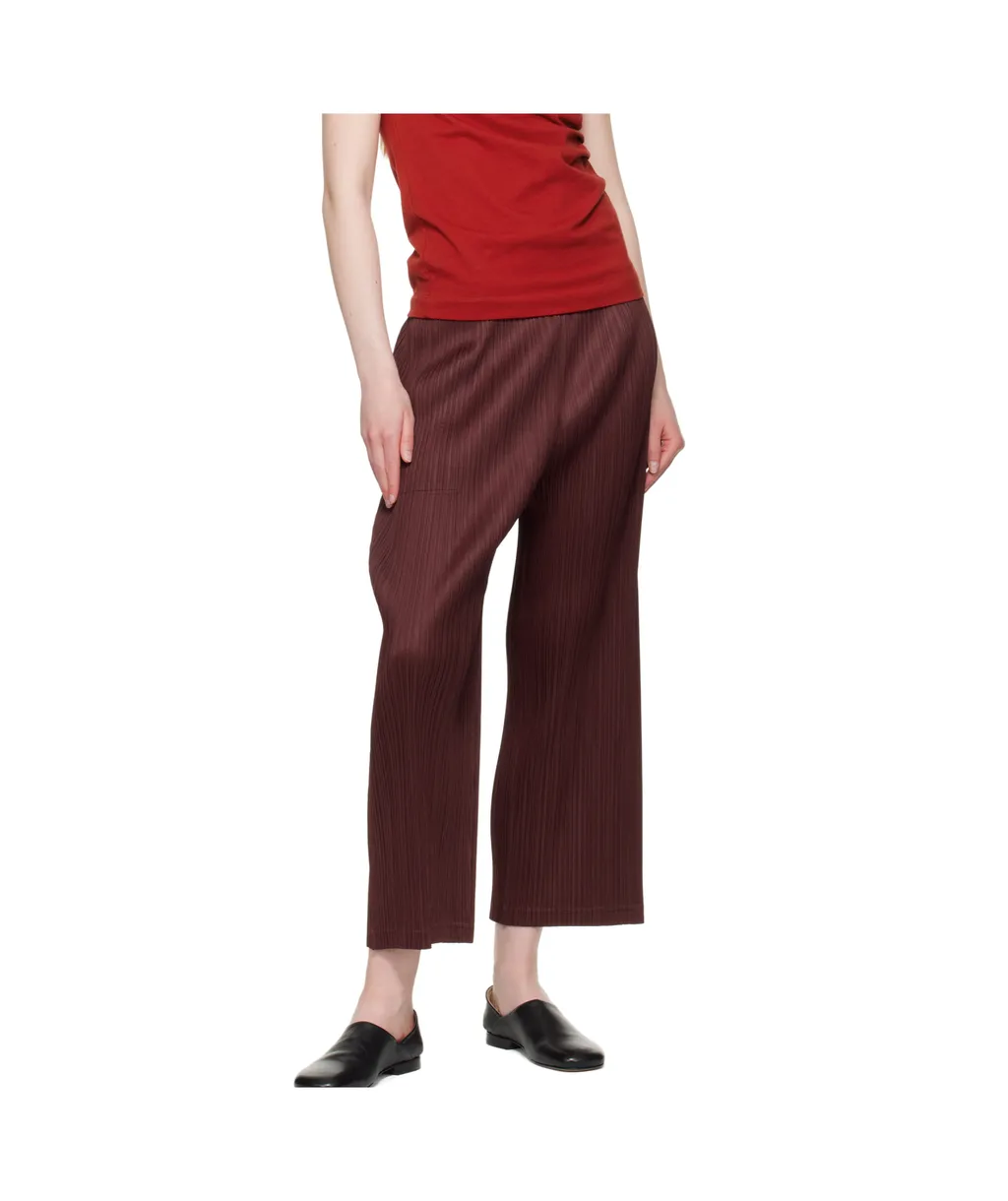 Elastic Waist Casual Pants