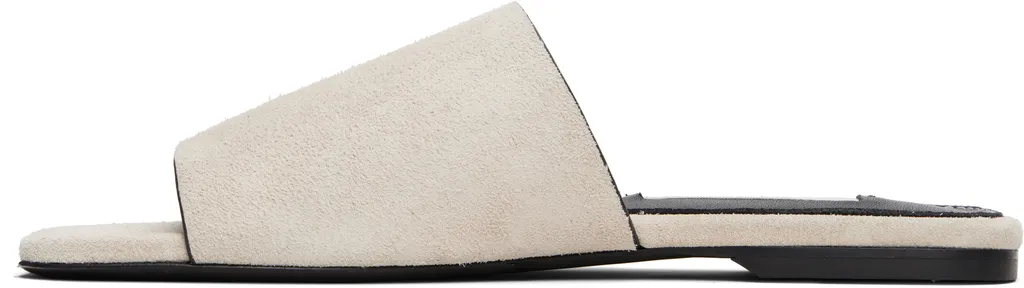 Open Toe Slingback Slippers