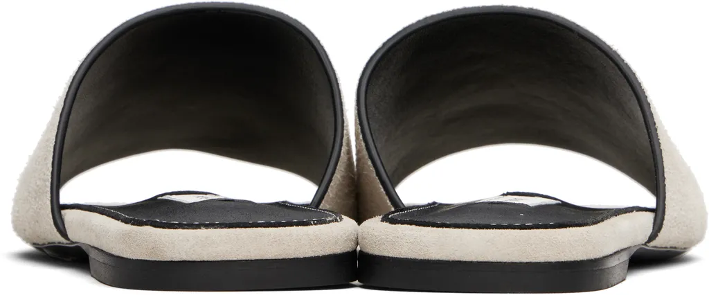 Open Toe Slingback Slippers