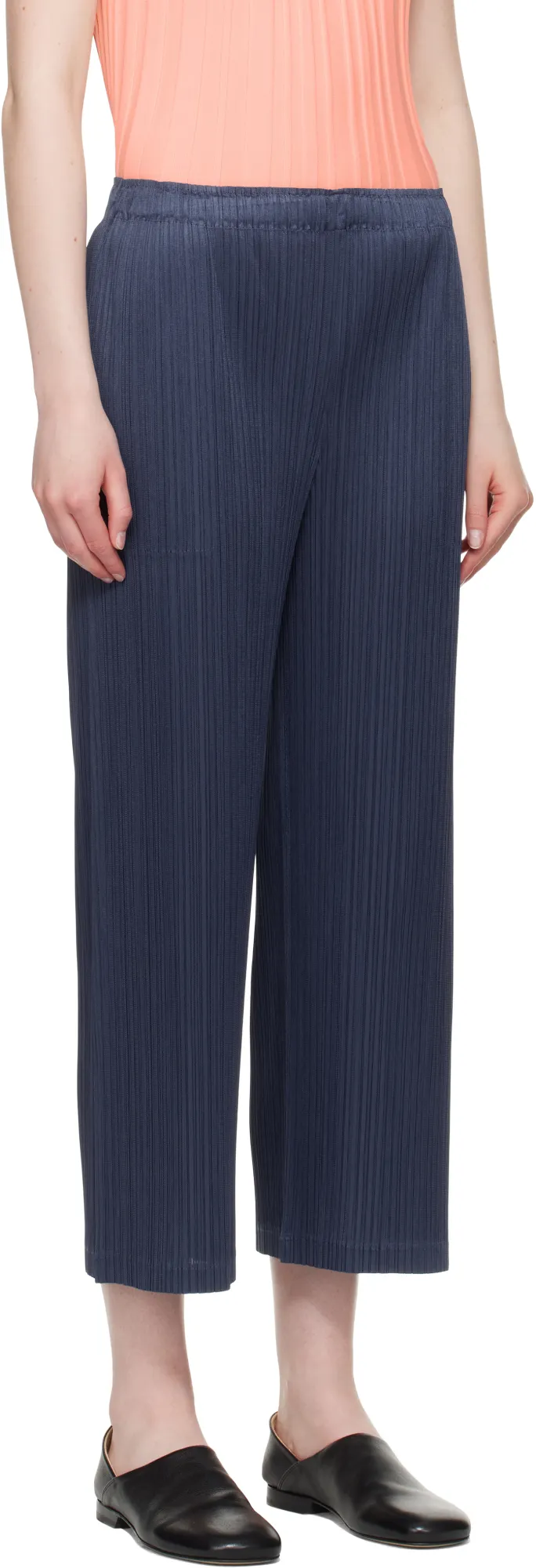 Straight-Leg Casual Pants