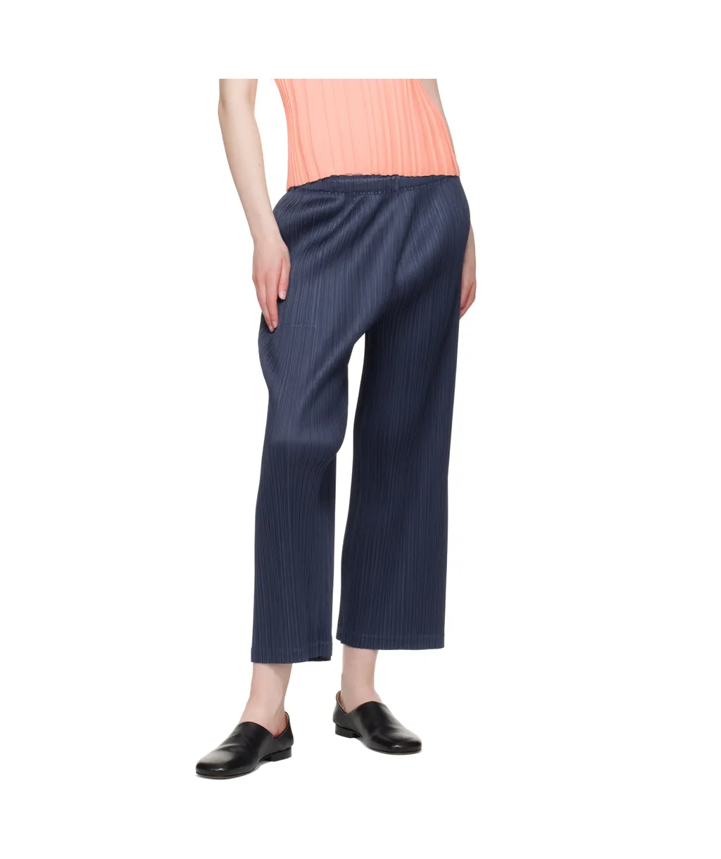 Straight-Leg Casual Pants