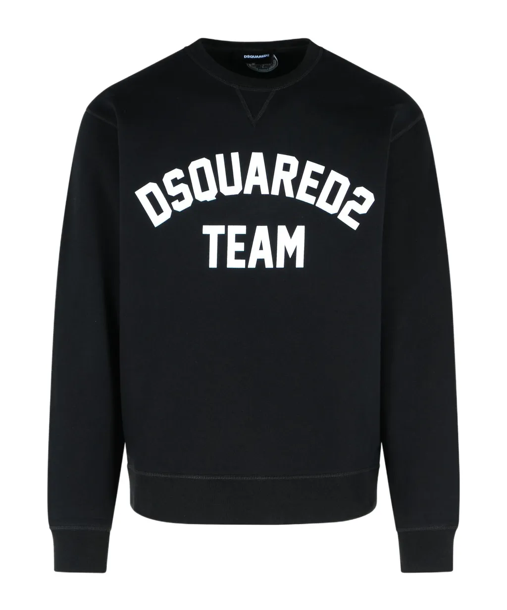 Dsquared2 Logo Printed Crewneck Sweatshirt