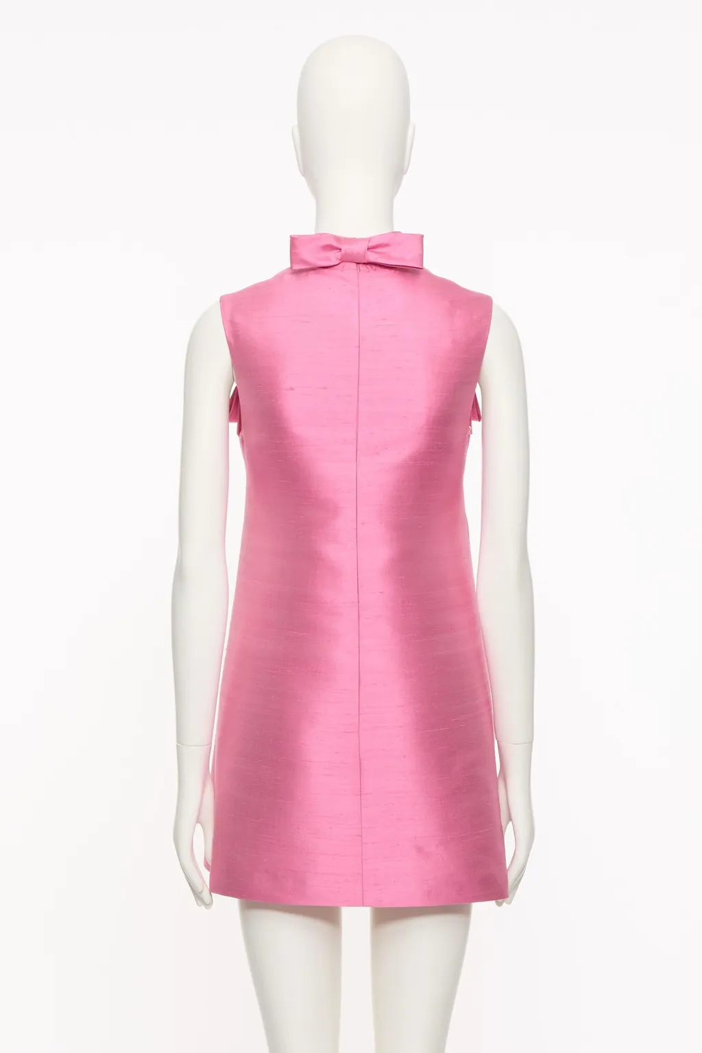Bow-Detail Mini Dress