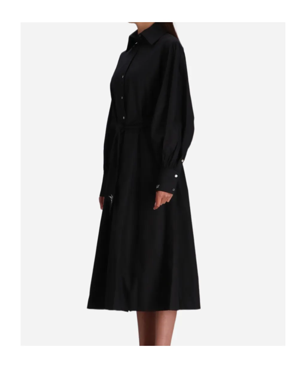 Logo-Embellished Midi Dress