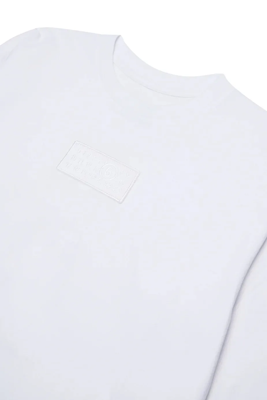 Numbers-Patch Long-Sleeve T-Shirt