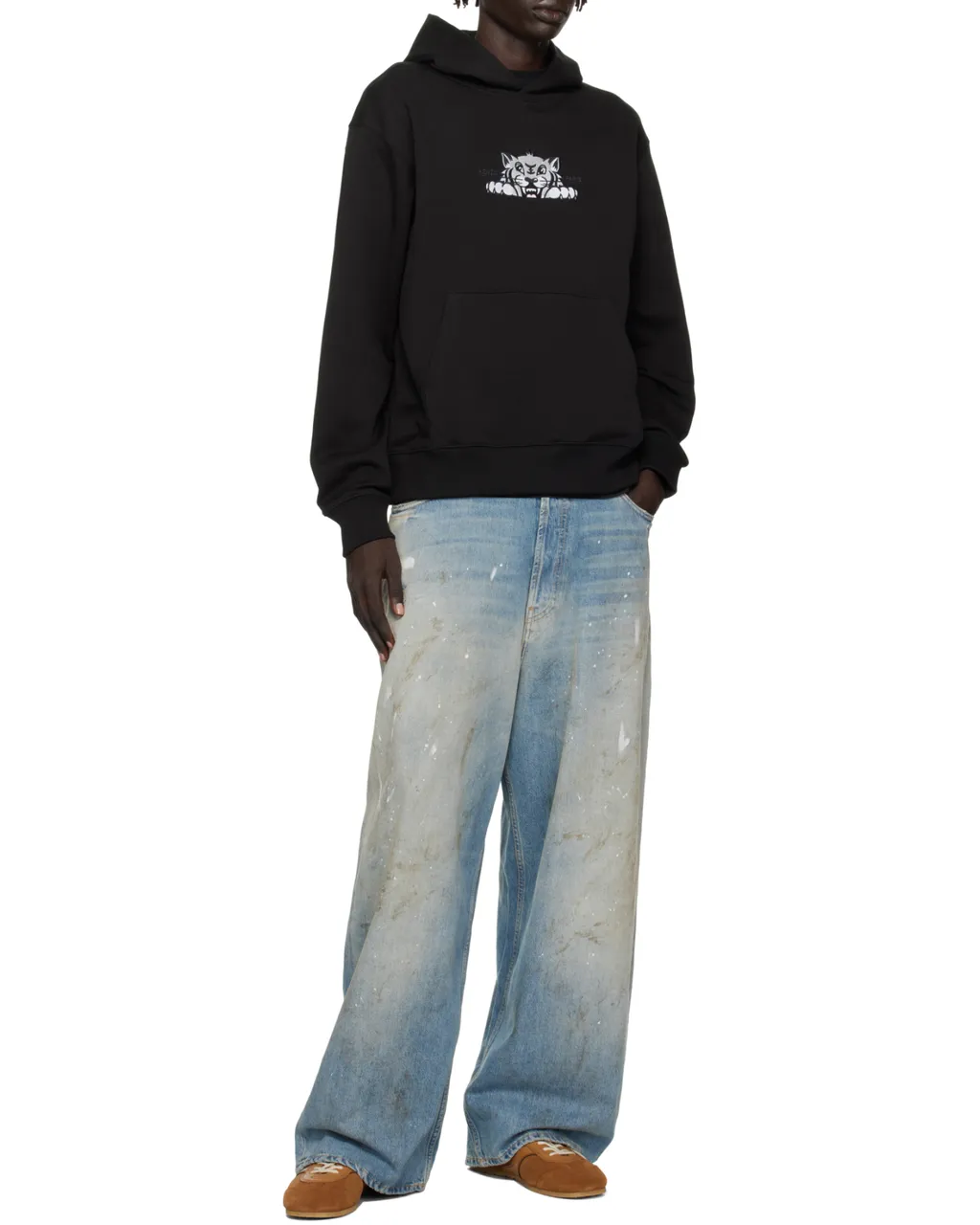 Kenzo Logo Embroidered Hoodie