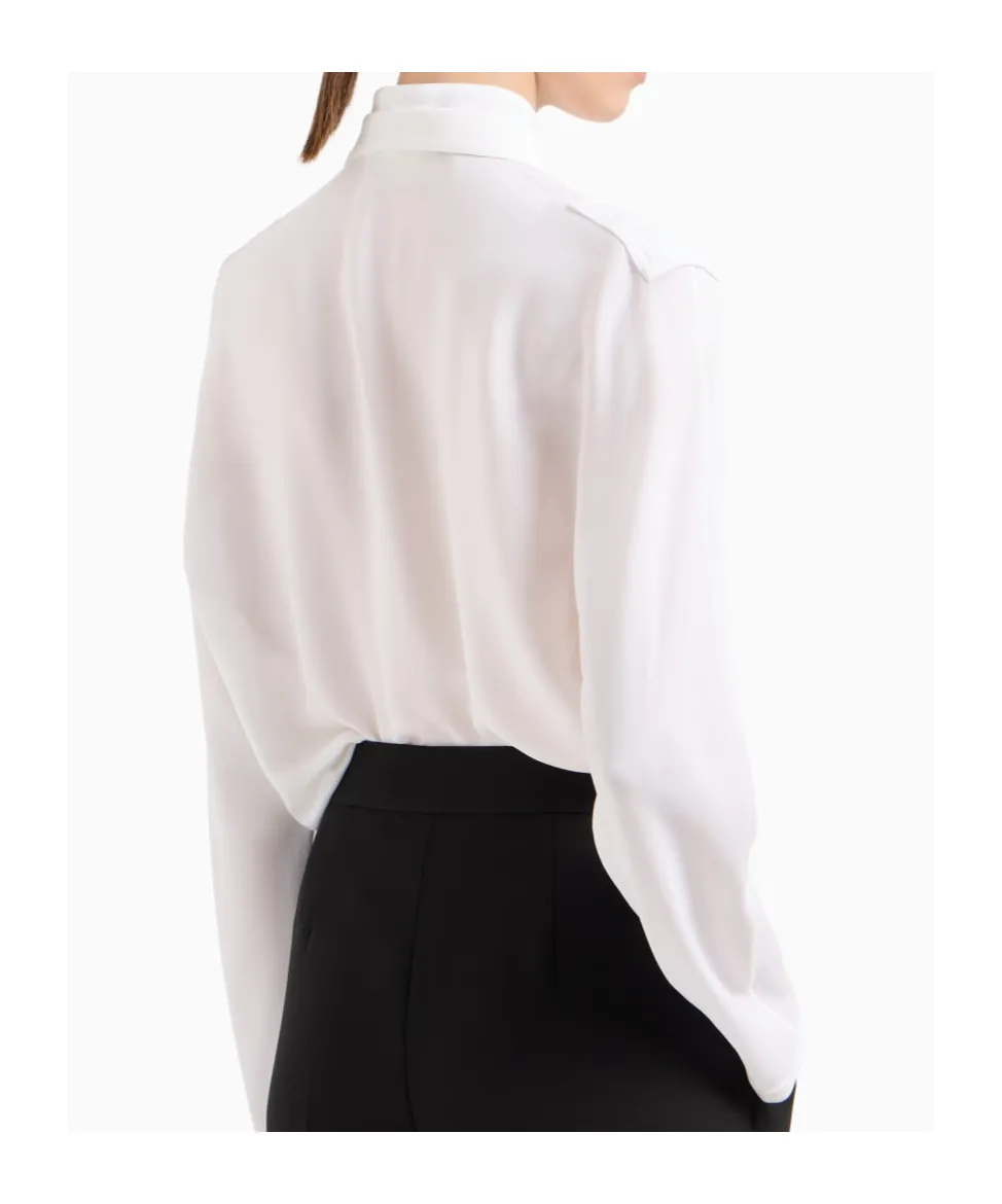 Long-Sleeve Collared Shirt