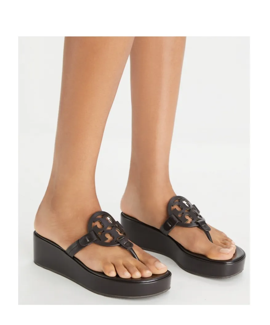 Tory Burch Miller Wedge Sandals
