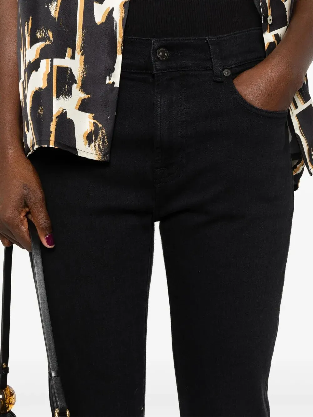 Five-Pocket Denim Trousers