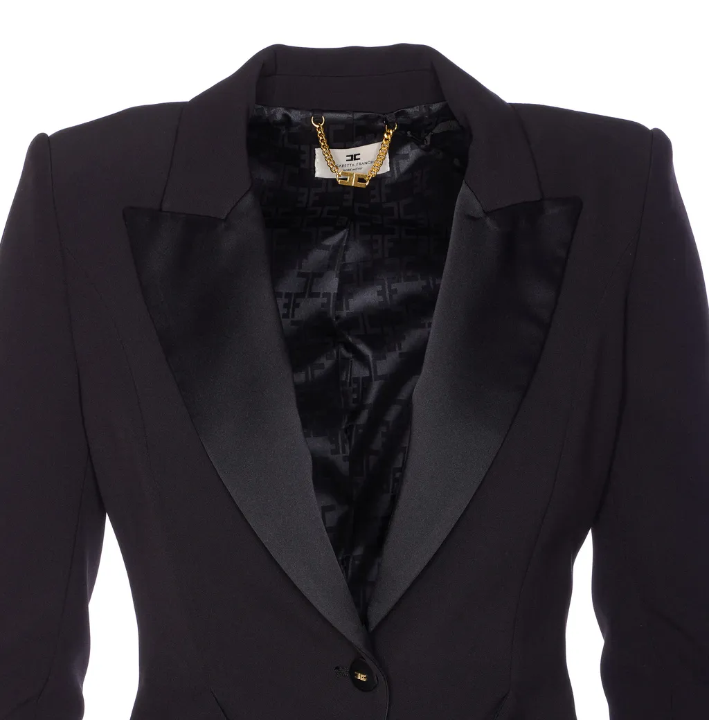 Peak-Lapels Blazer