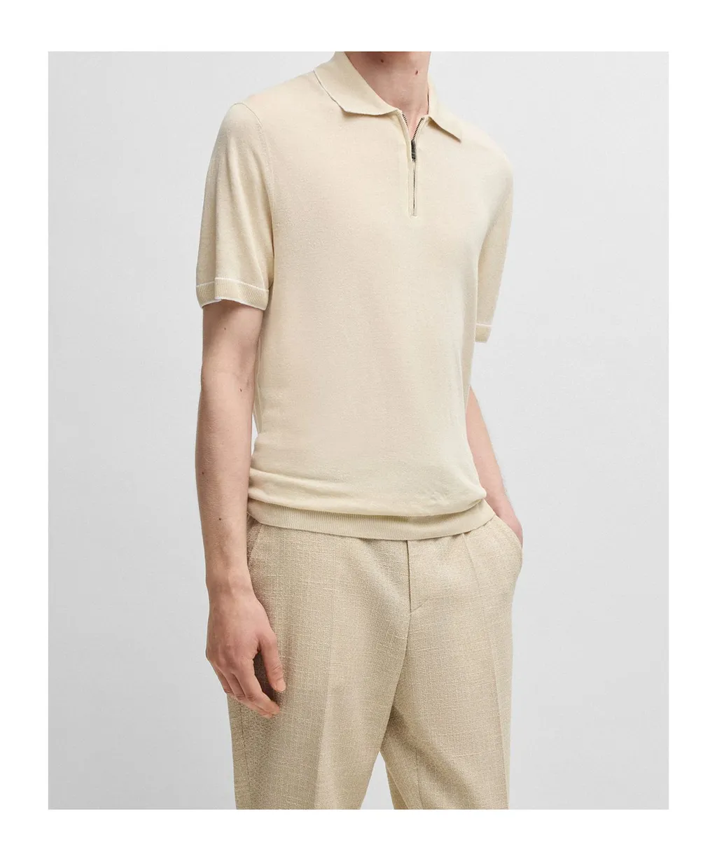 Half-Zip Polo Shirt