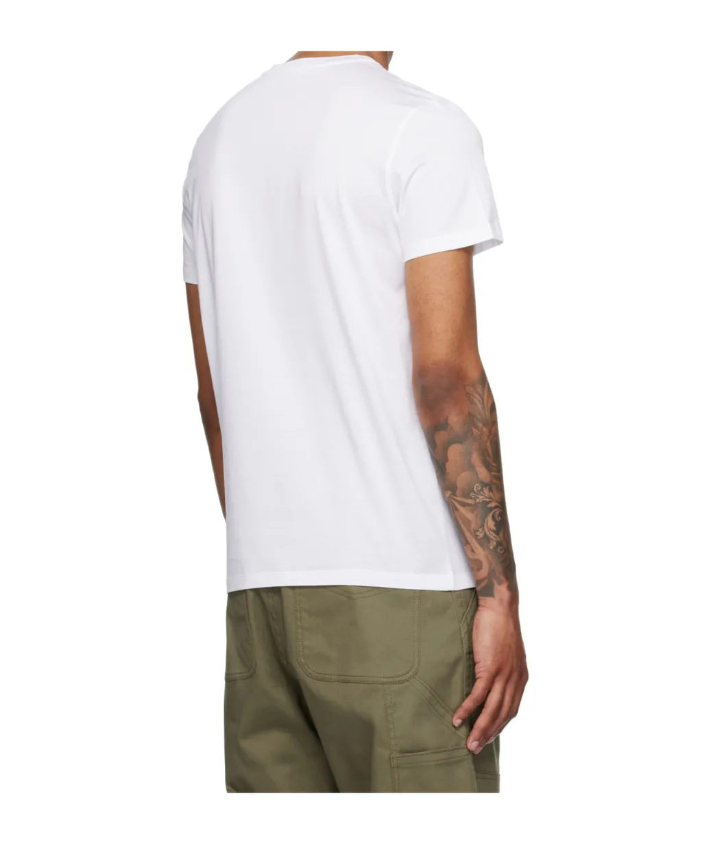 Moncler Logo Embroidered Crewneck T-Shirt