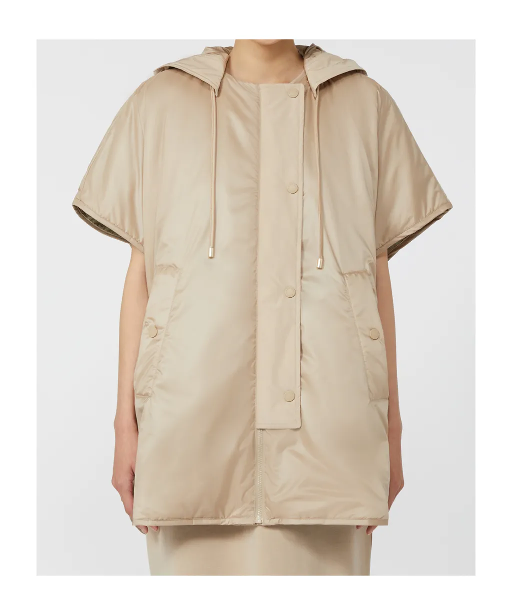 Reversible Water-Repellent Canvas Cape