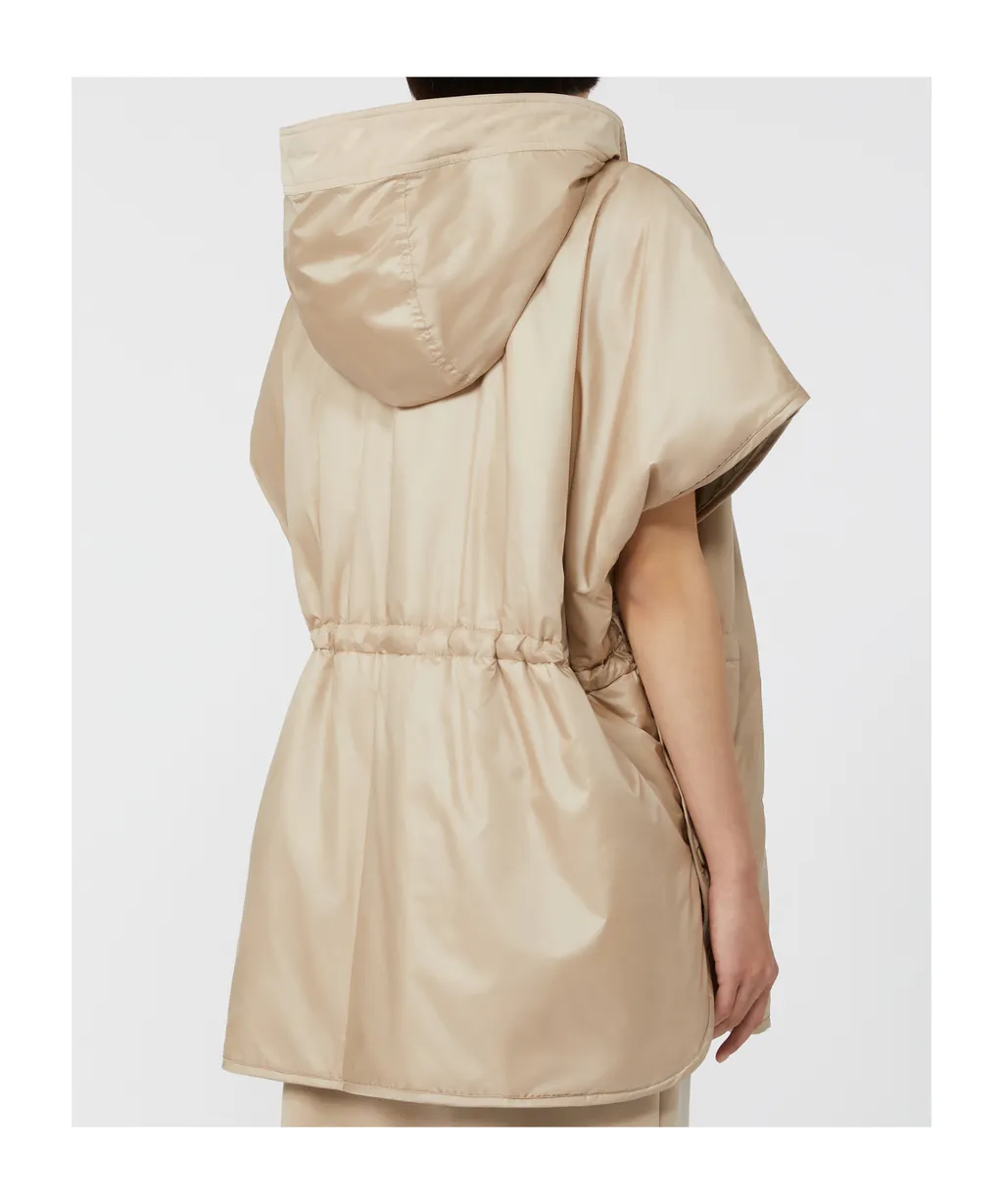 Reversible Water-Repellent Canvas Cape