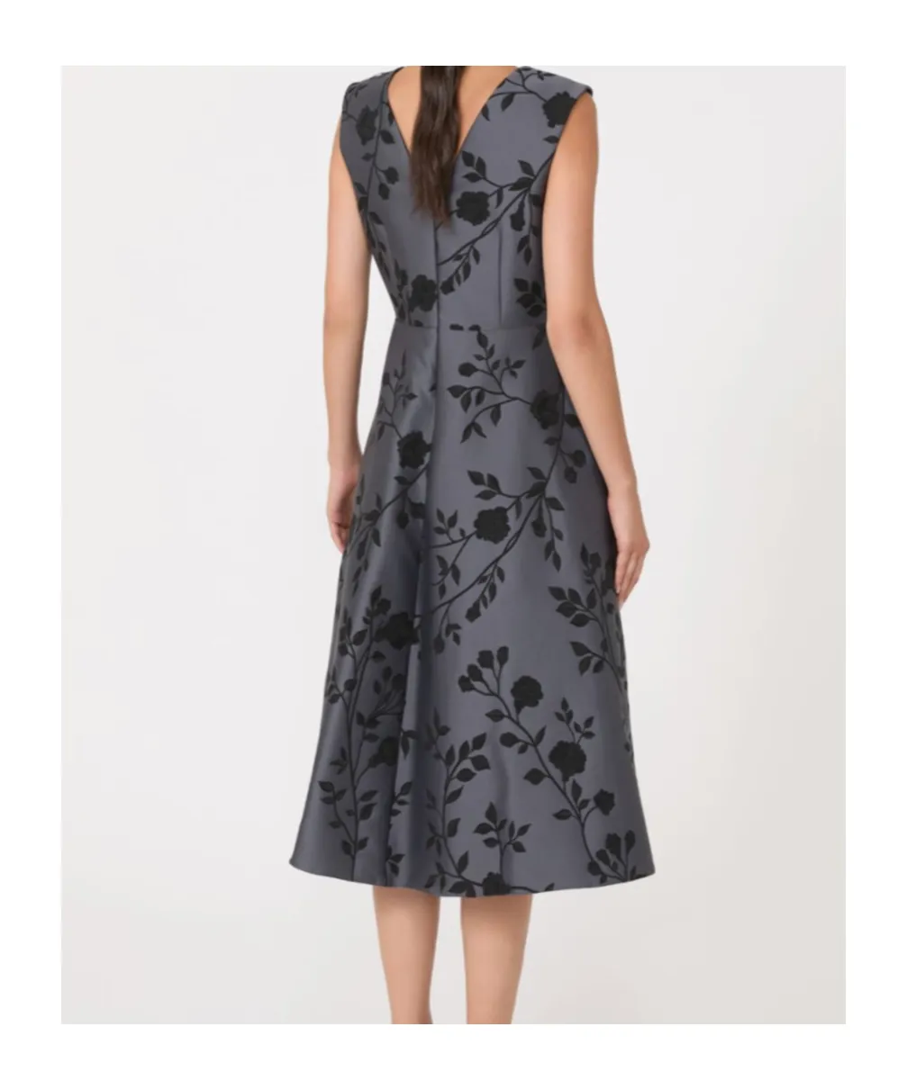 Cotton-Blend Jacquard Dress