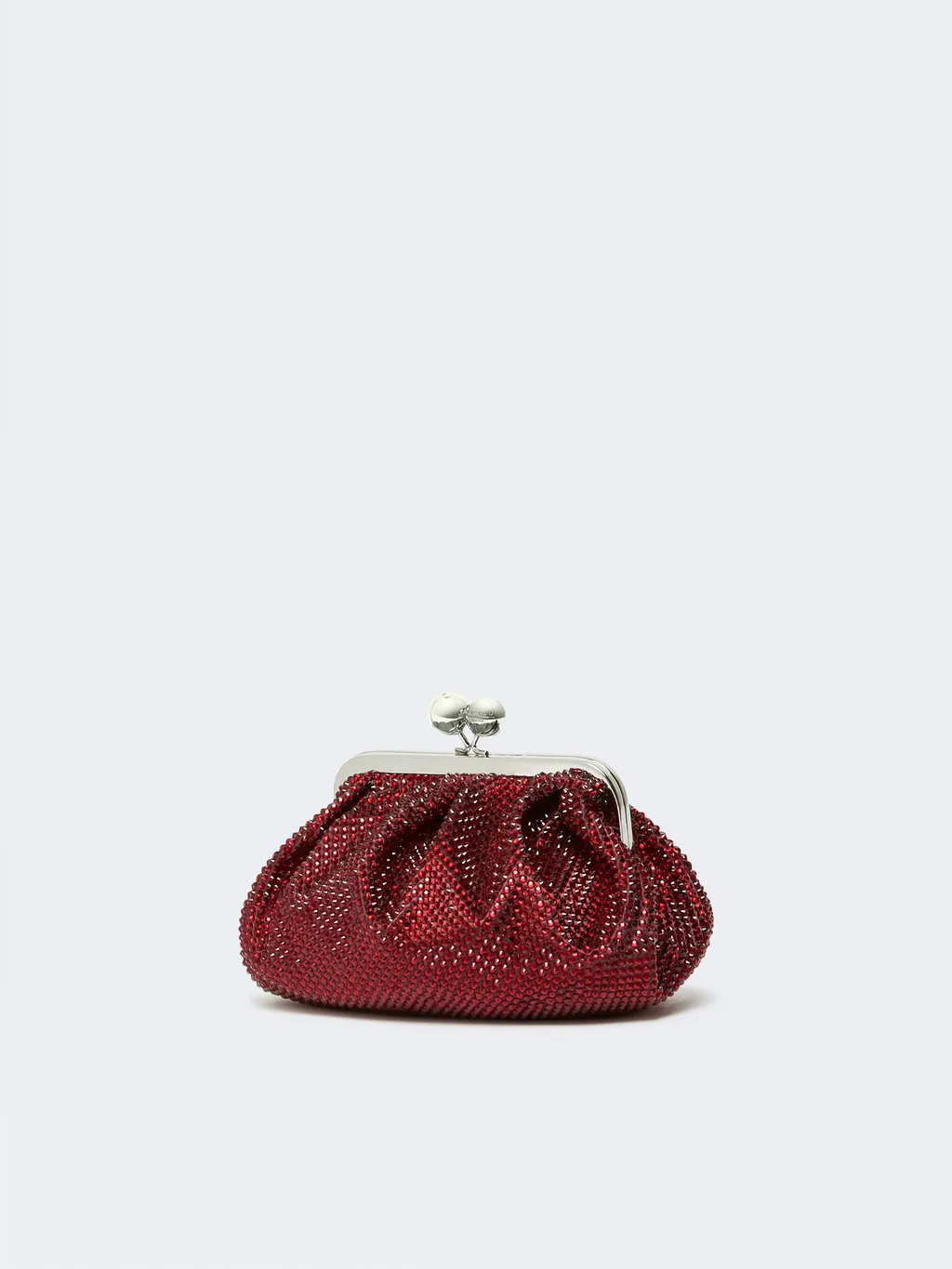 Small Pasticcino Bag In Satin With Rhinestones