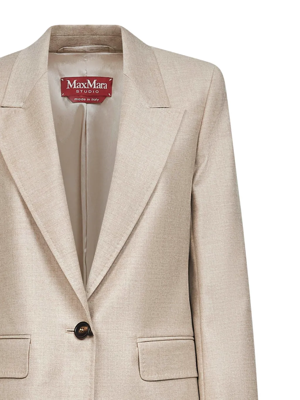 Notch-Lapels Blazer