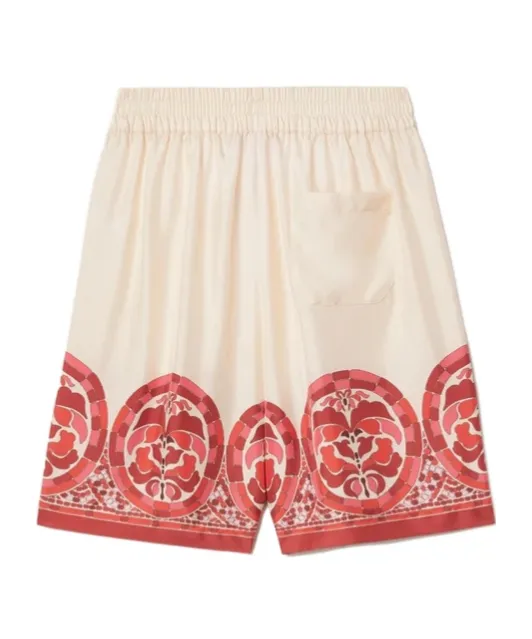 Silk Palazzo Shorts