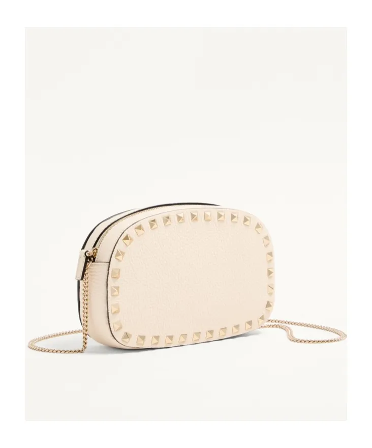 Valentino Garavani Rockstud Zip-Up Crossbody Bag