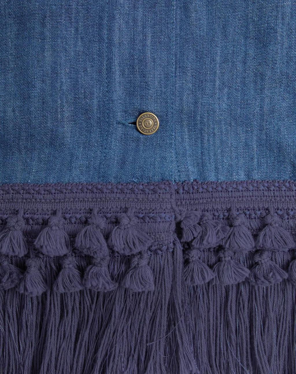 Denim Midi Skirt