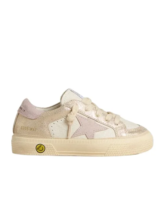 Golden Goose Kids Star-Patch Lace-Up Sneakers