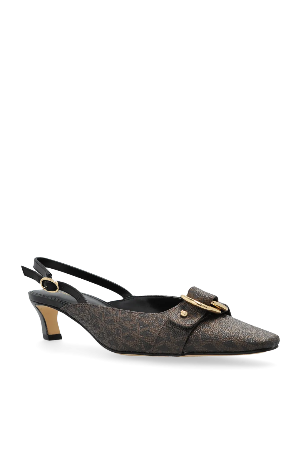 Jaden Slingback Kitten-Heel Pumps