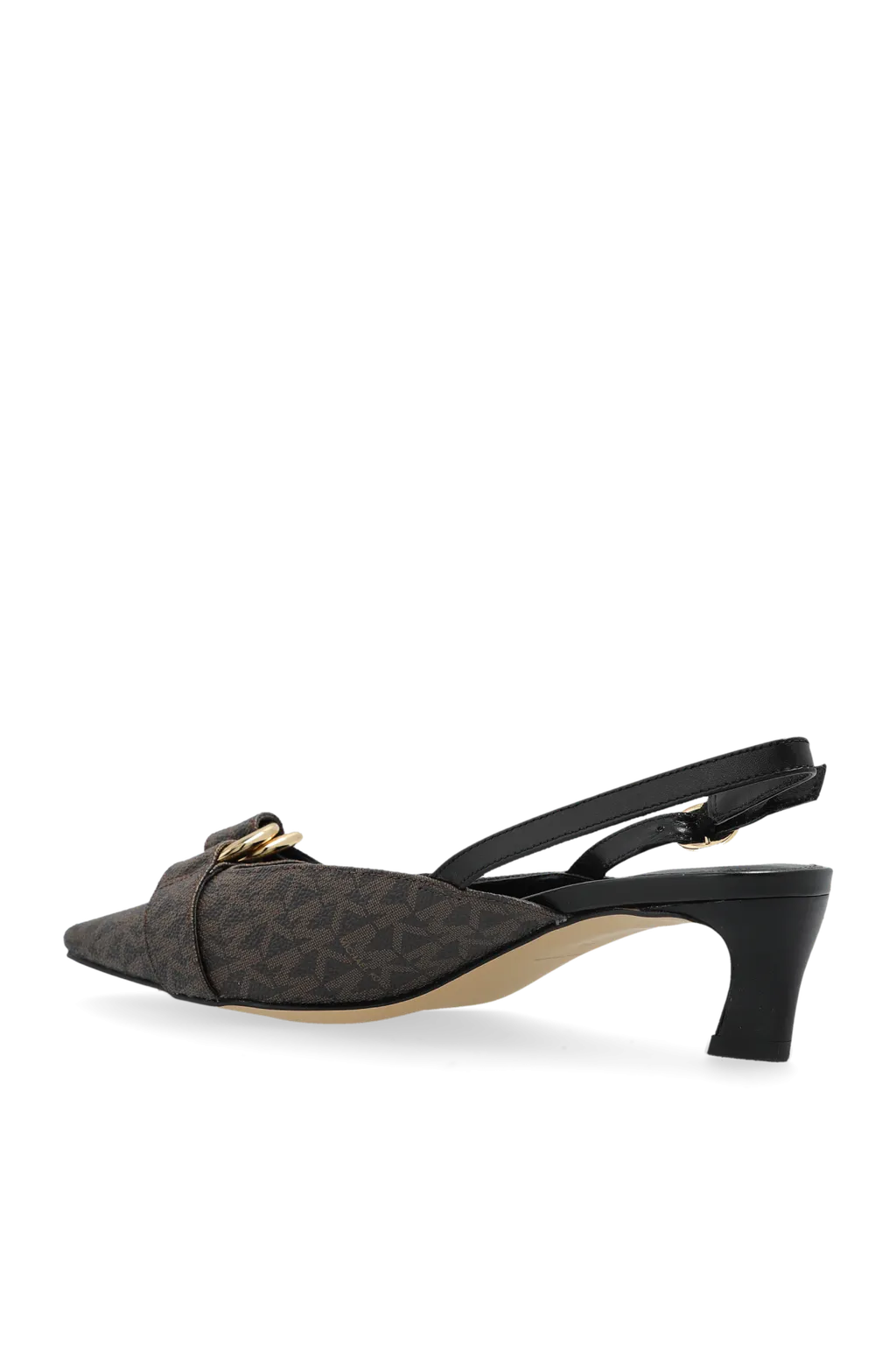 Jaden Slingback Kitten-Heel Pumps